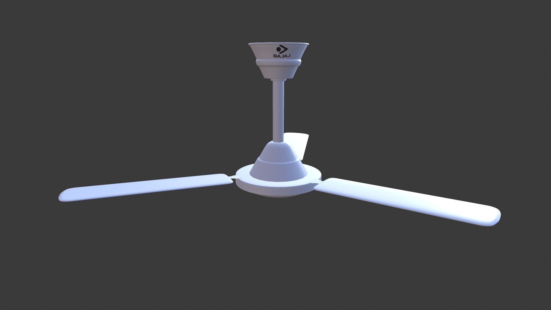 Bajaj Ceiling Fan 3D model_3