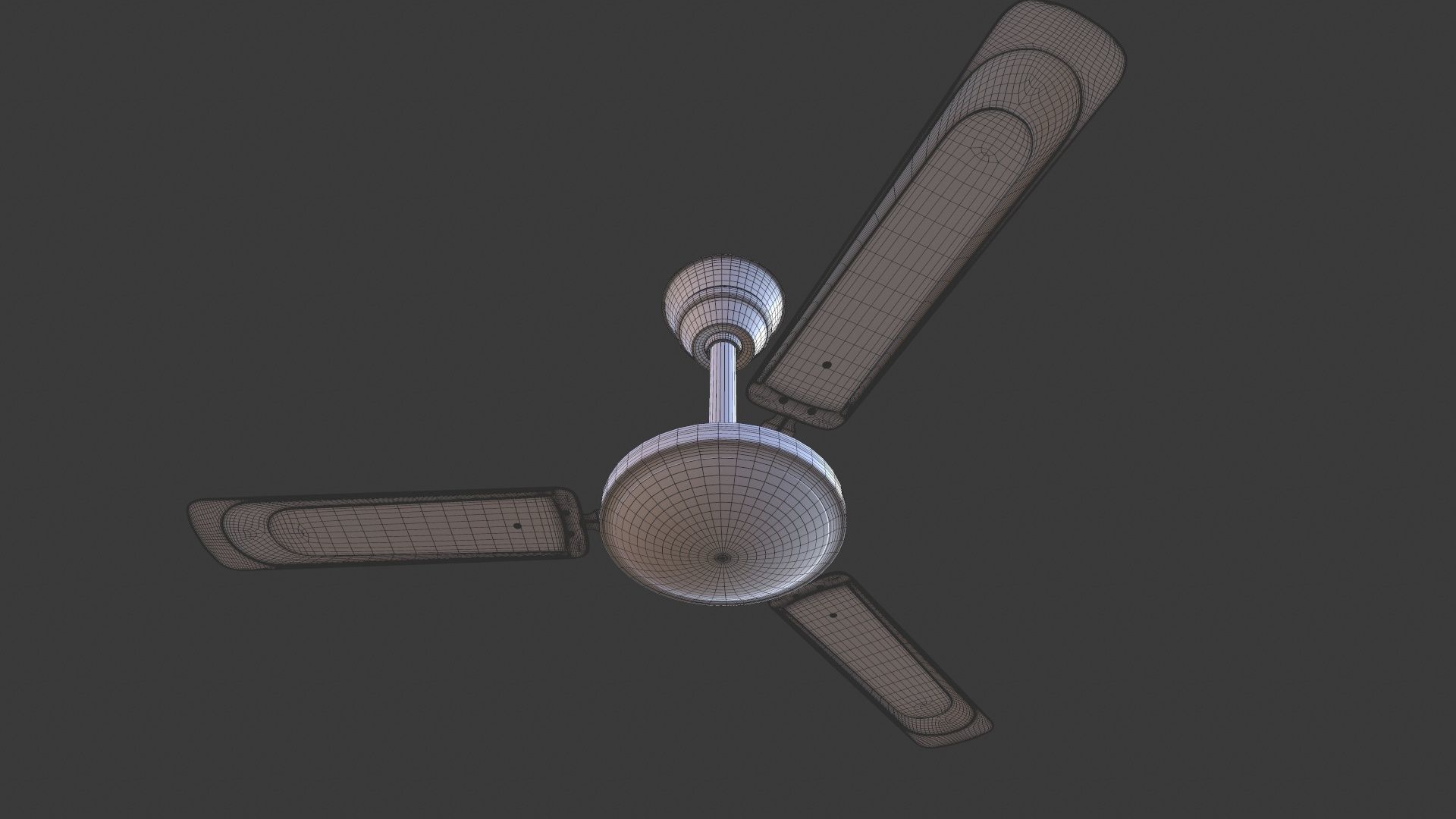 Bajaj Ceiling Fan 3D model_10