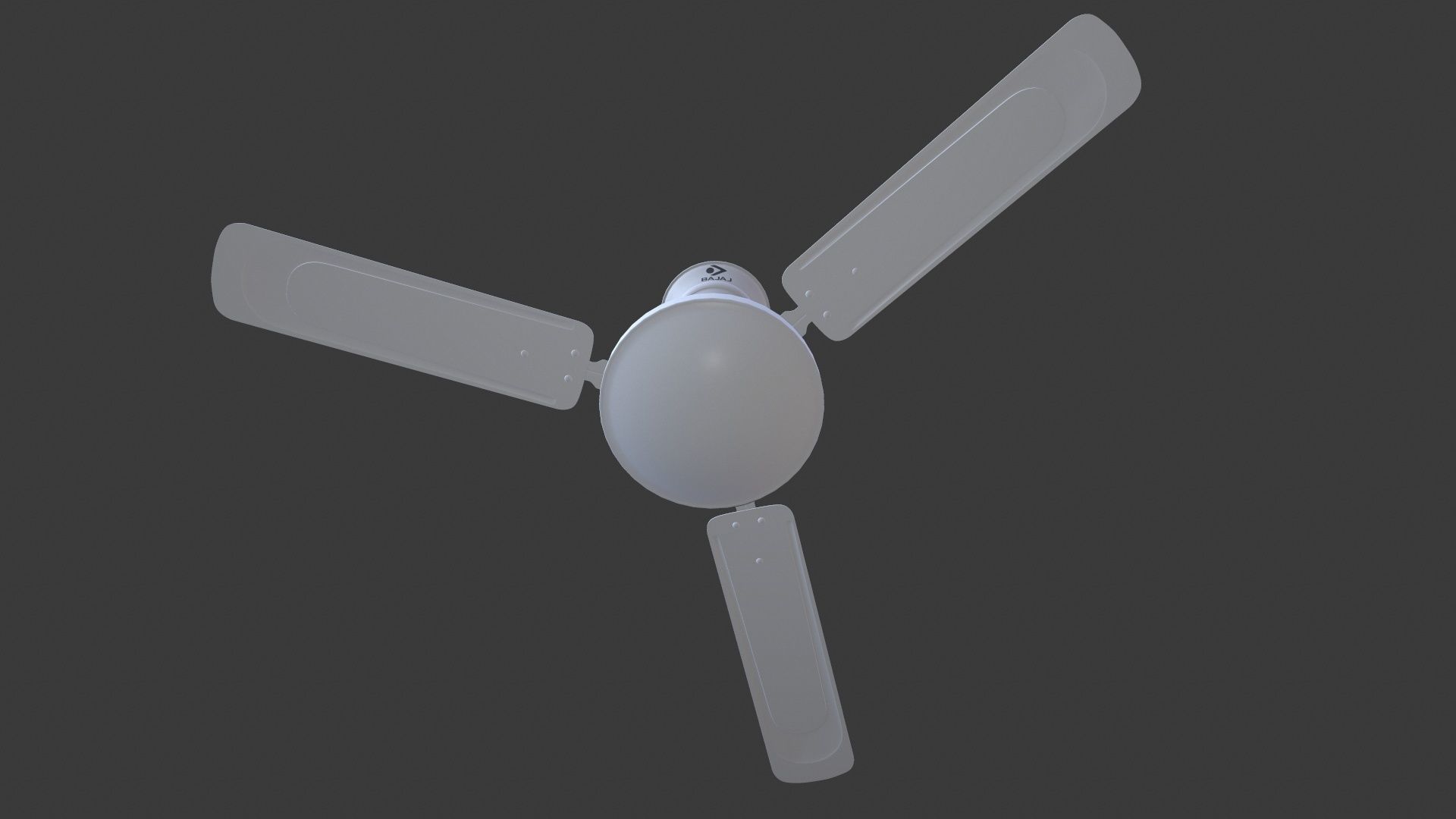 Bajaj Ceiling Fan 3D model_4