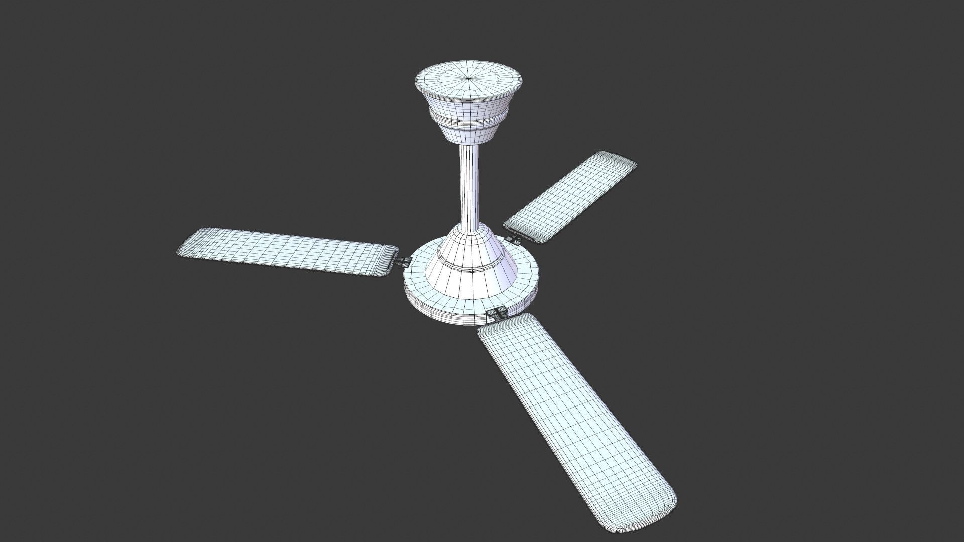 Bajaj Ceiling Fan 3D model_9
