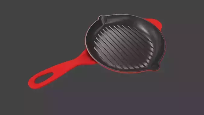 Cookware Frying Pan 3D model