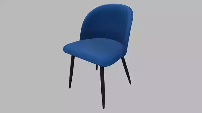 Dining Chair Blue