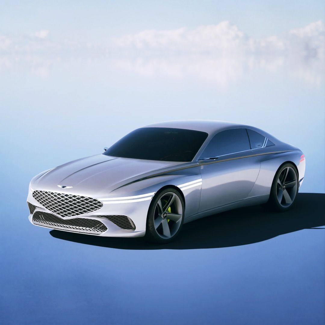 Genesis EV X Concept 2021 3D model_3