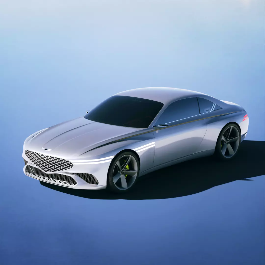 Genesis EV X Concept 2021 3D model_0