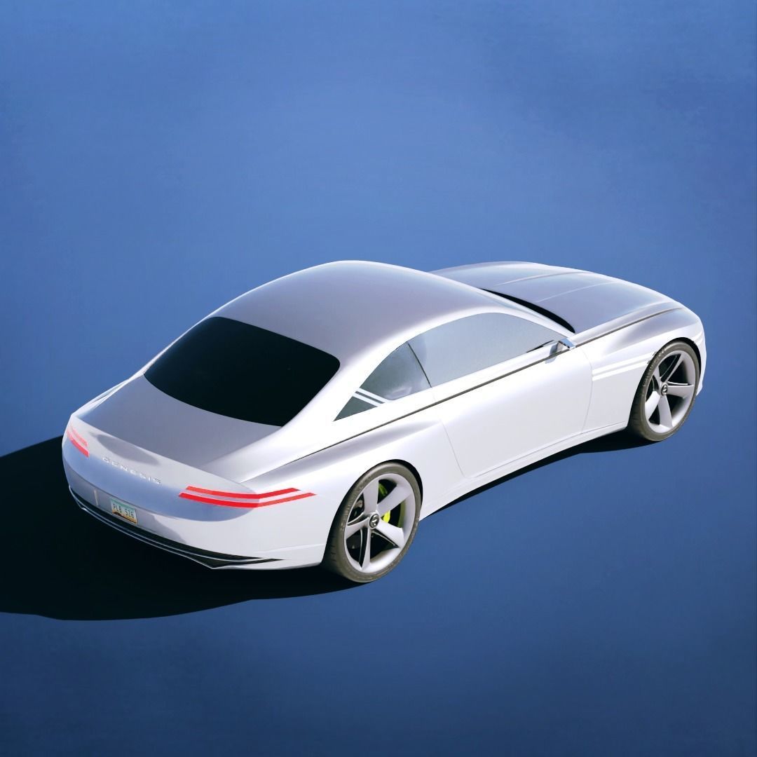 Genesis EV X Concept 2021 3D model_2