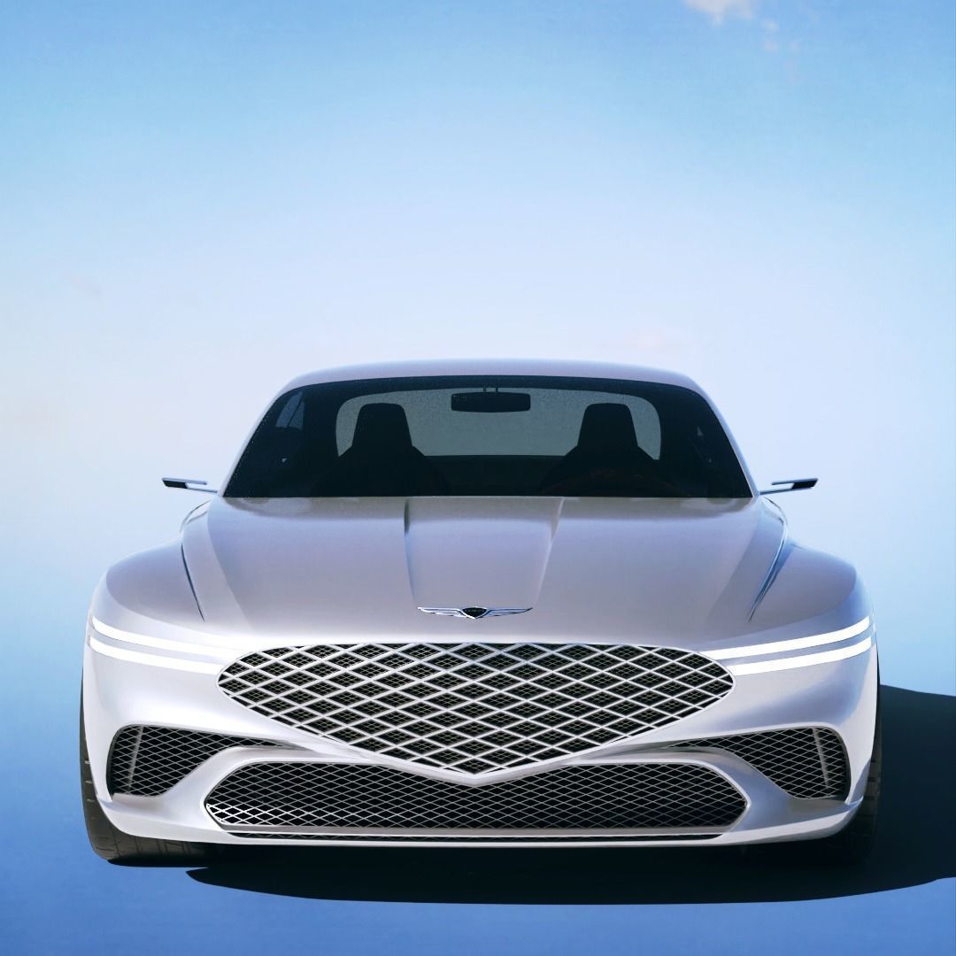 Genesis EV X Concept 2021 3D model_4
