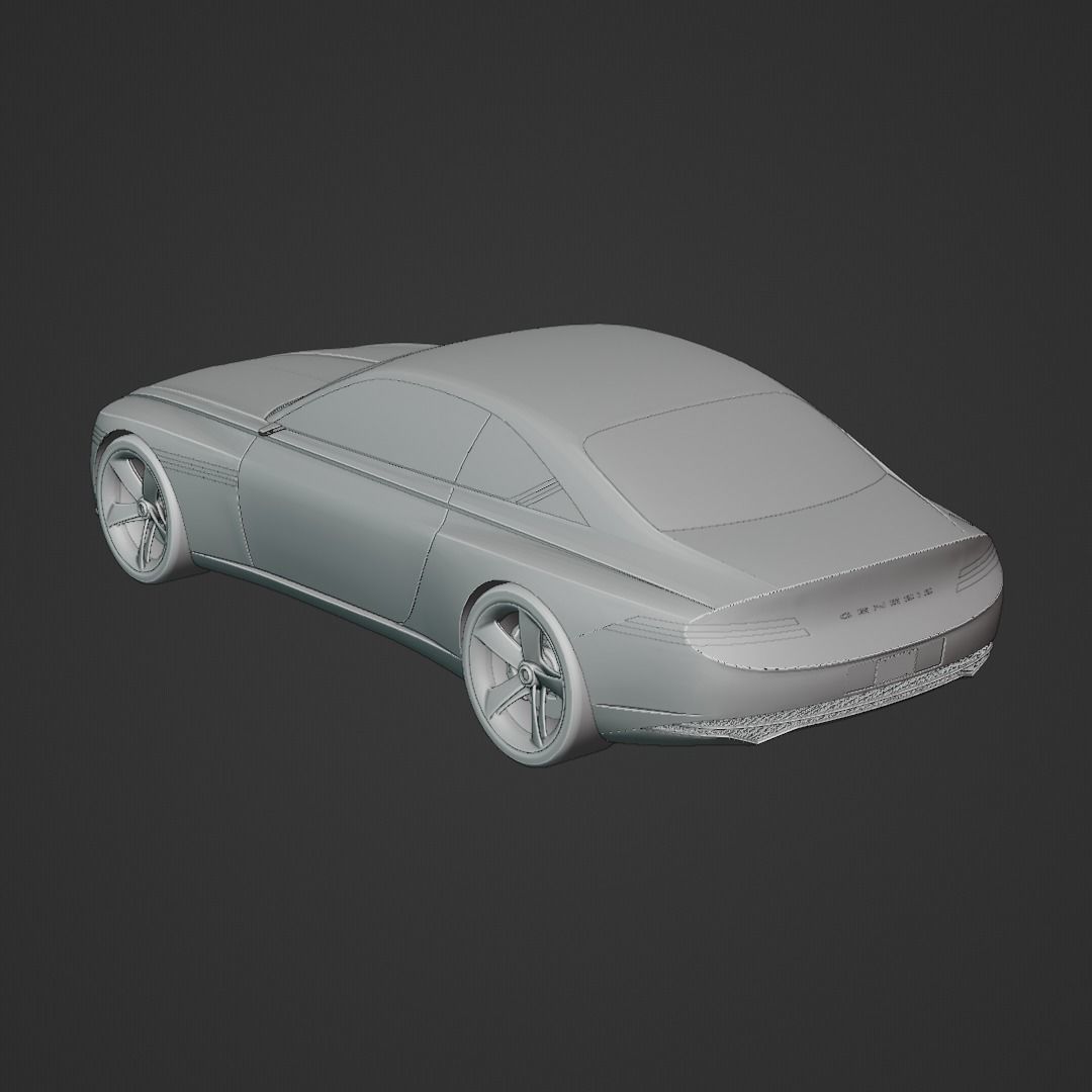 Genesis EV X Concept 2021 3D model_6