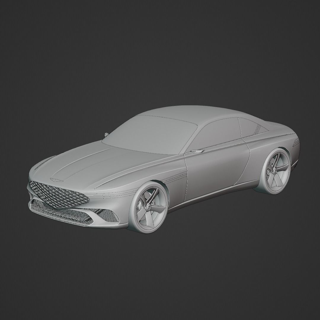 Genesis EV X Concept 2021 3D model_5