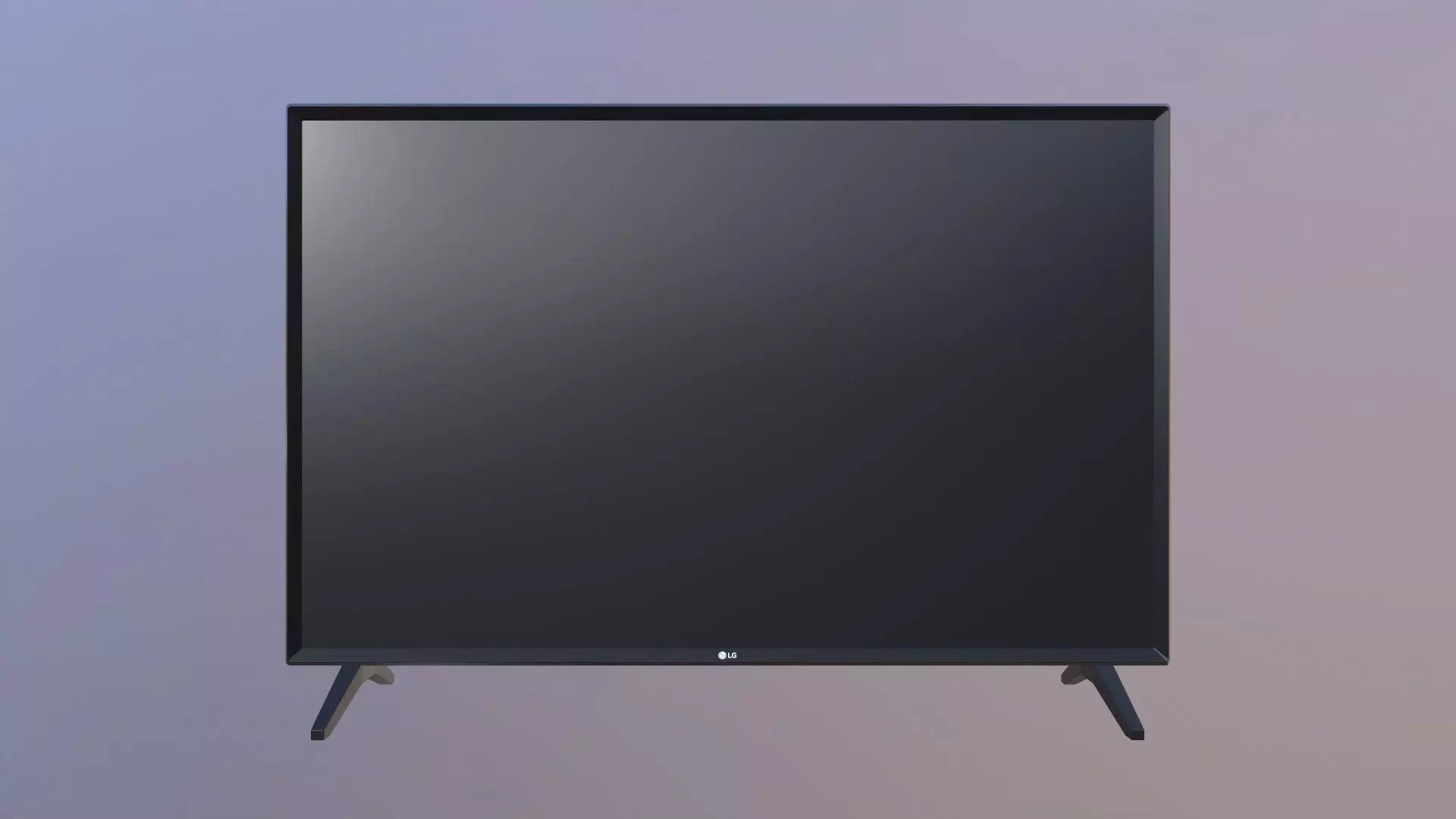 LG LED Television 3D model