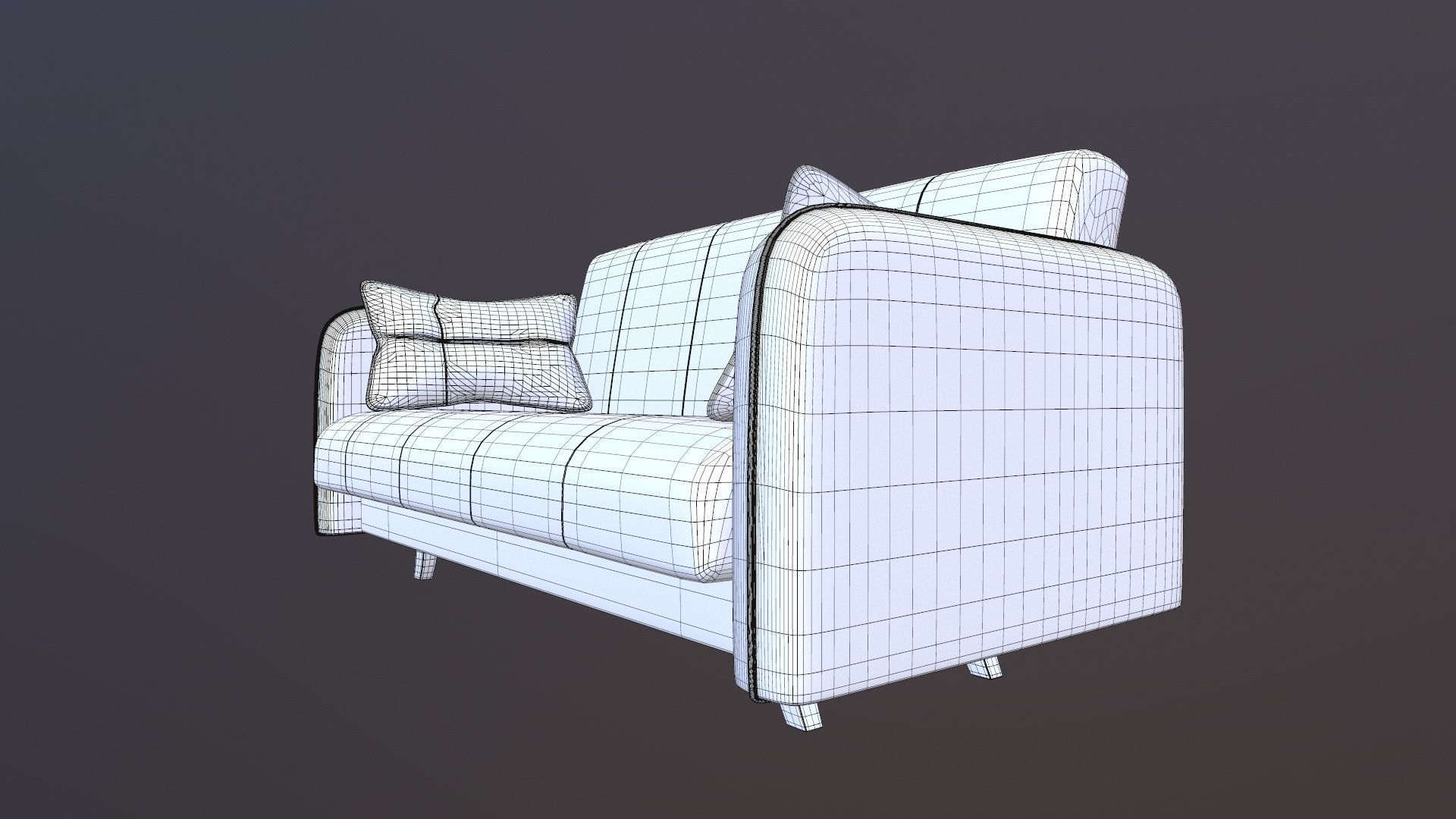 Sofa 3D Model 3D model_12