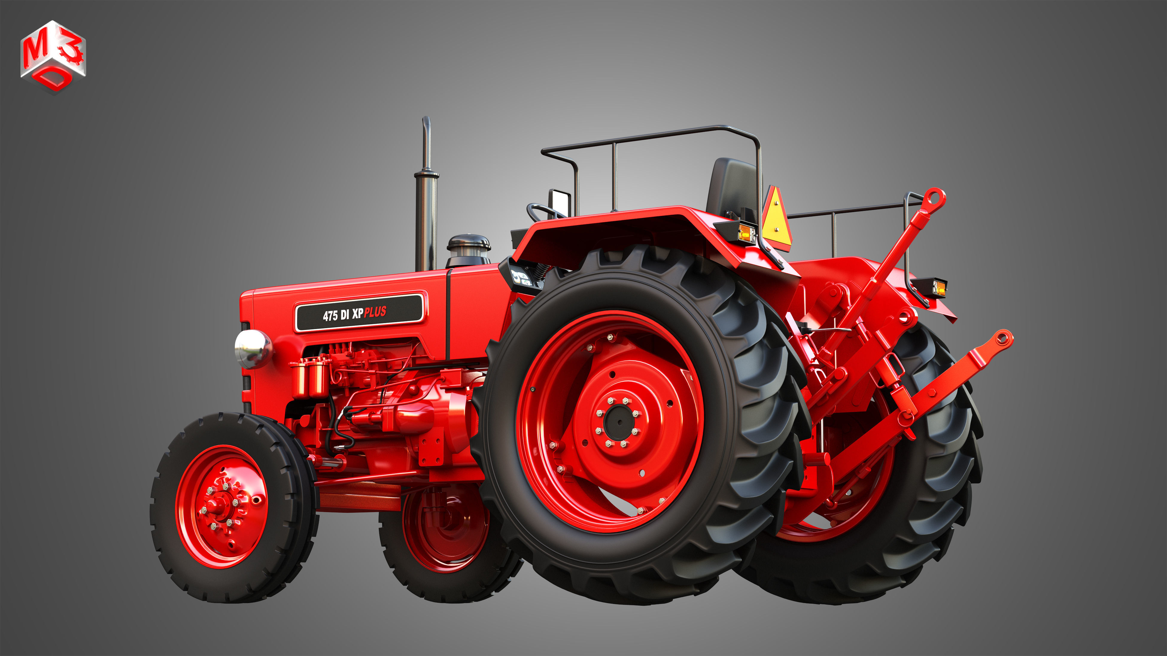 475 - DI XP PLUS Tractor 3D model_11