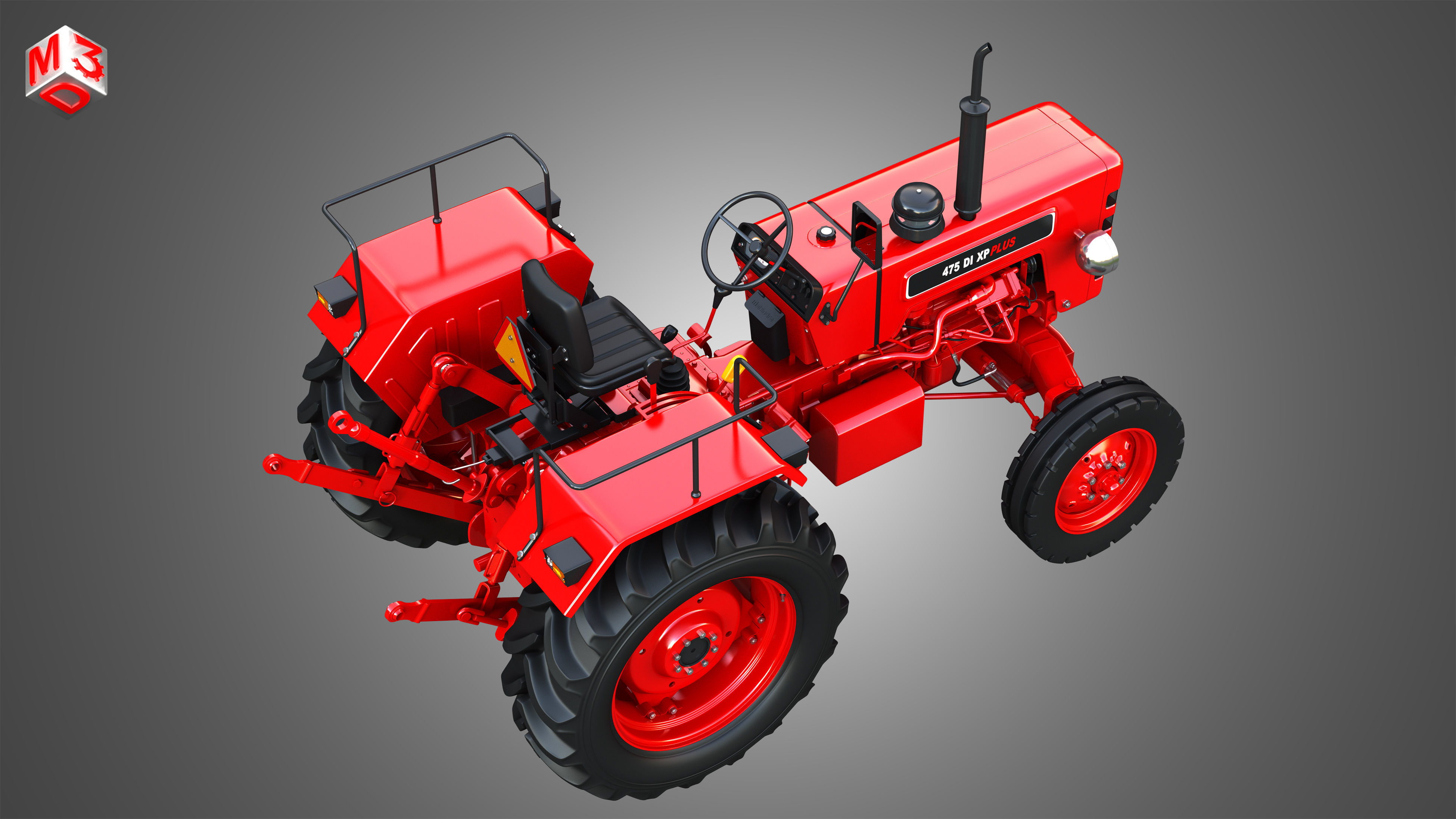475 - DI XP PLUS Tractor 3D model_17