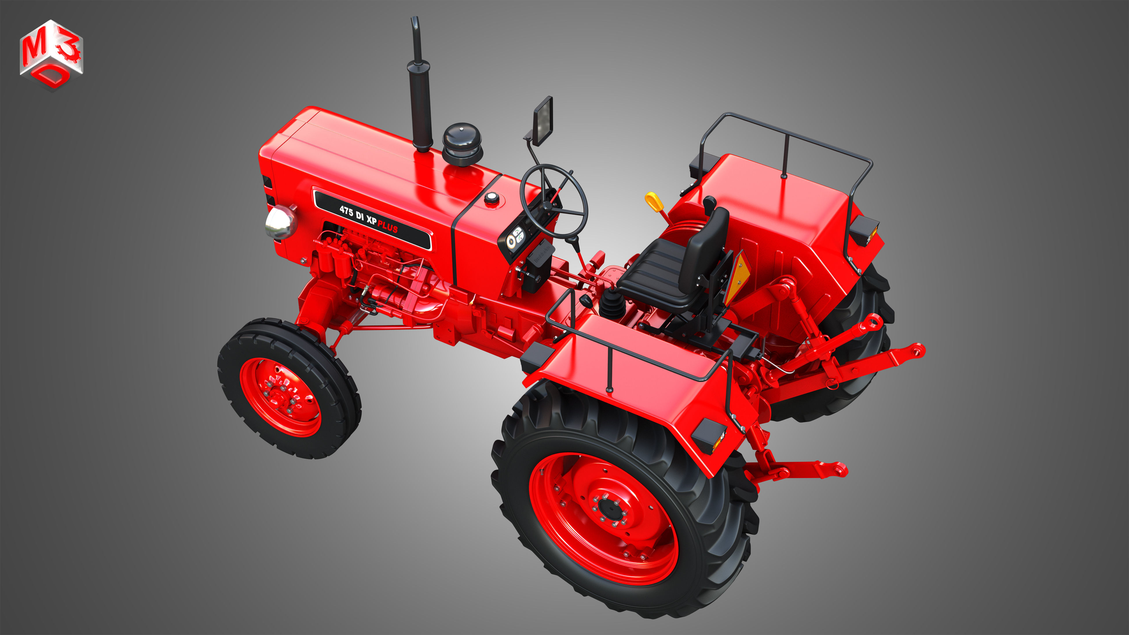 475 - DI XP PLUS Tractor 3D model_19