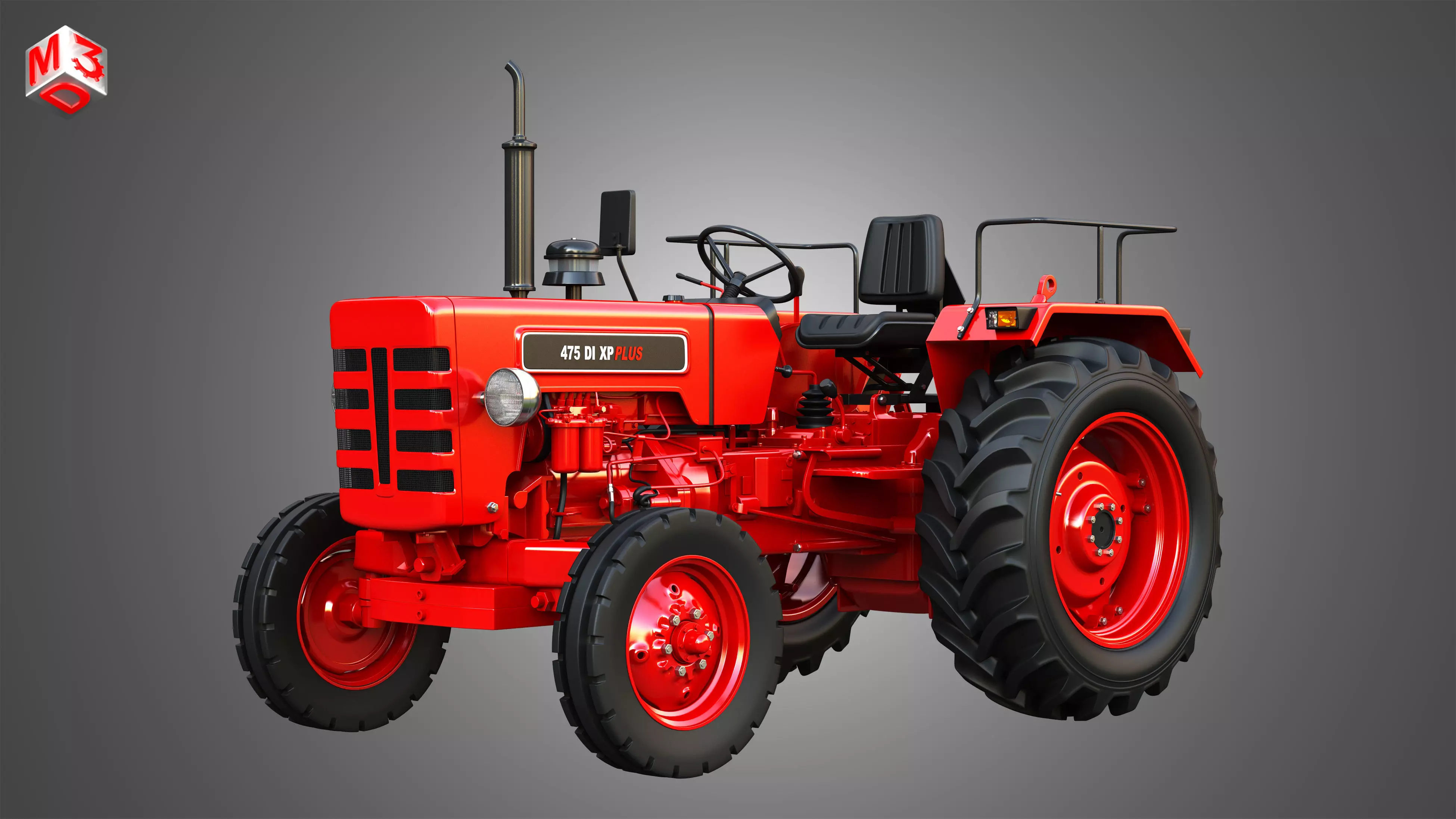 475 - DI XP PLUS Tractor 3D model_0