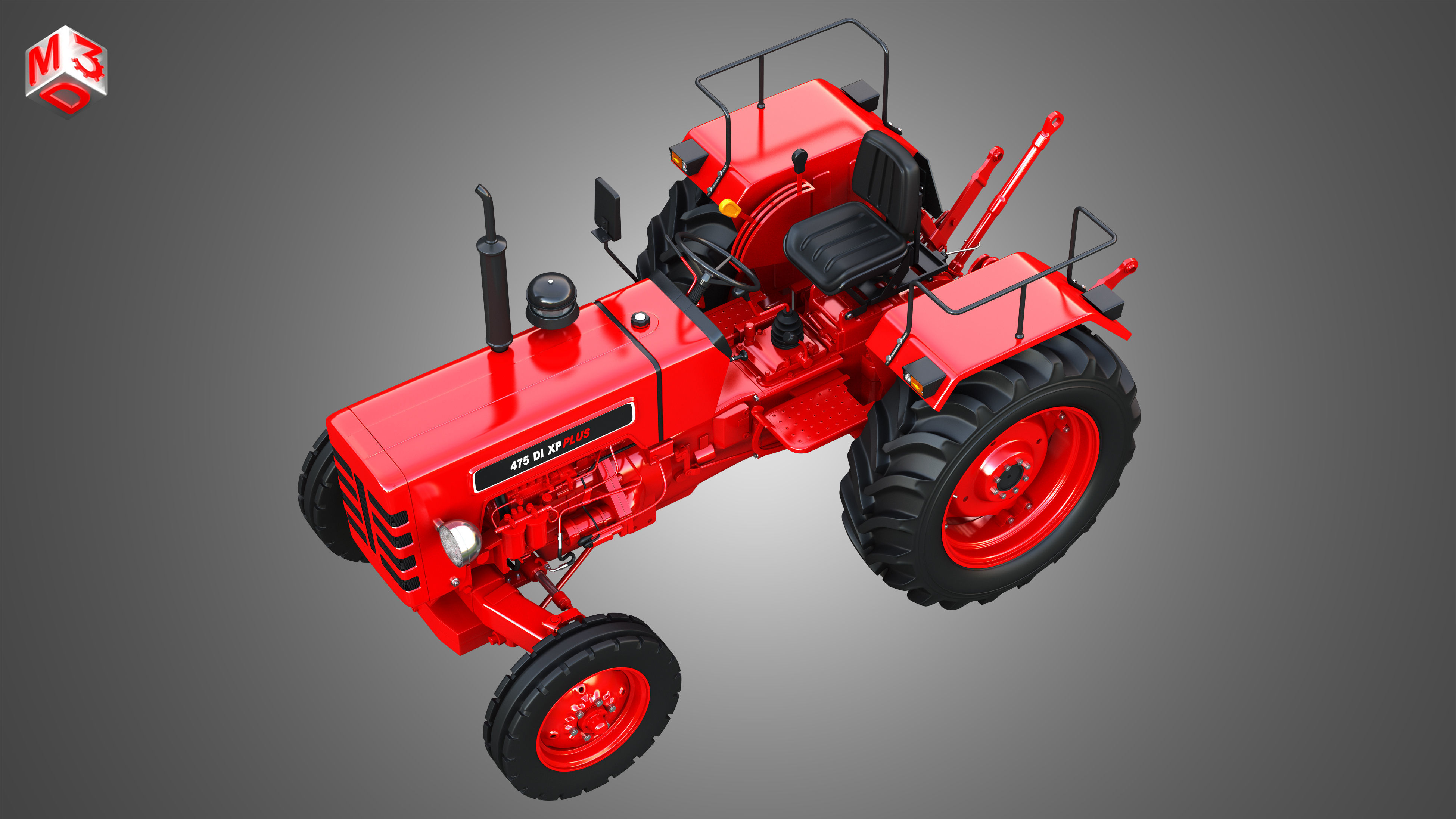 475 - DI XP PLUS Tractor 3D model_16