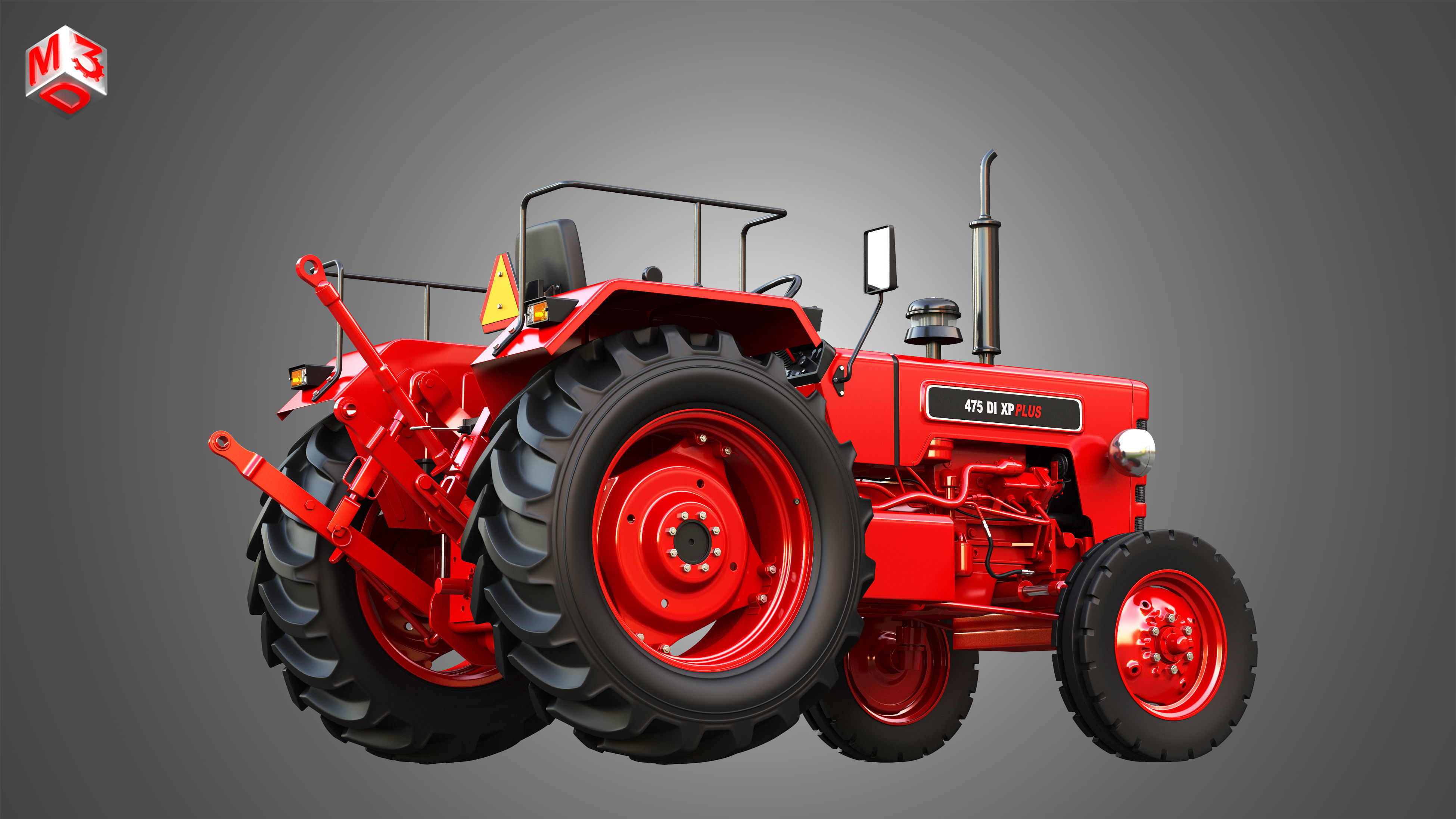475 - DI XP PLUS Tractor 3D model_9