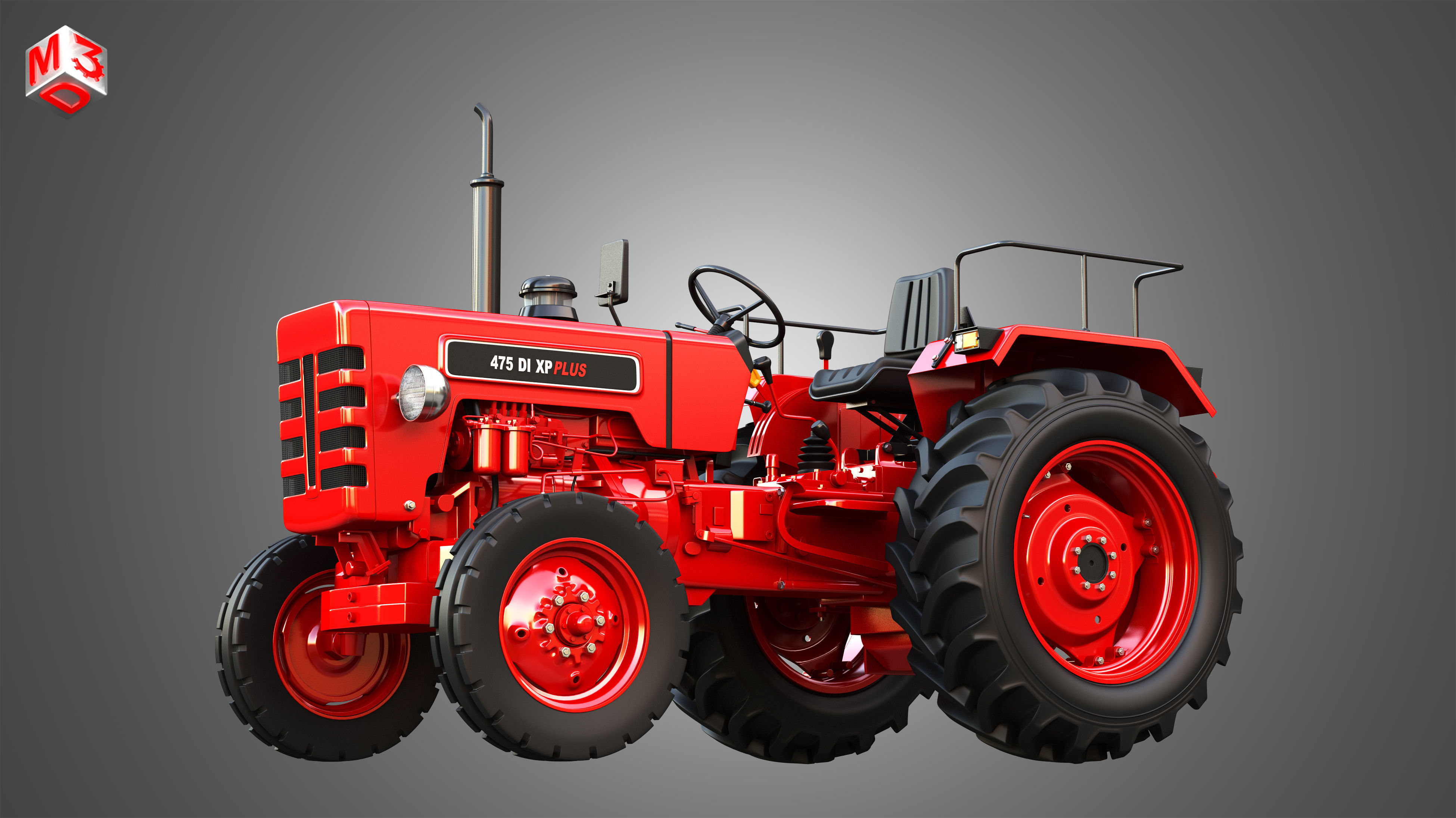 475 - DI XP PLUS Tractor 3D model_8
