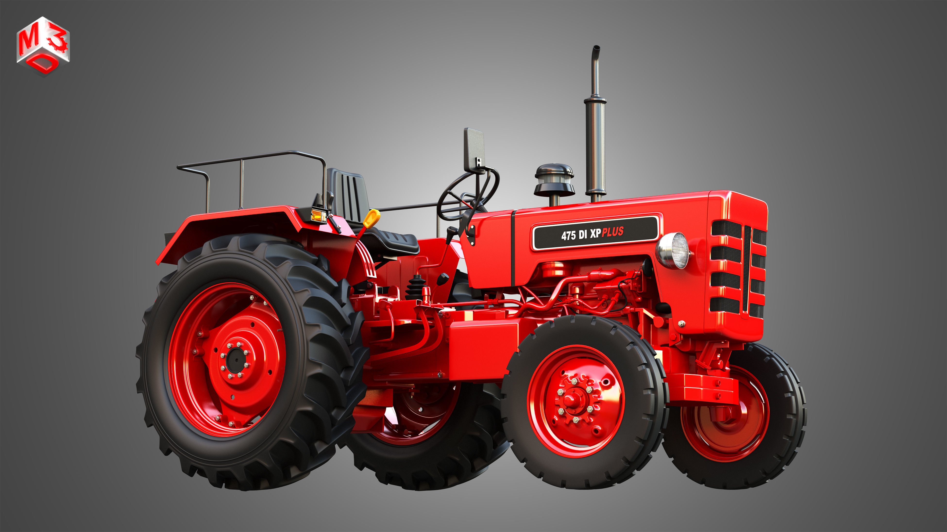 475 - DI XP PLUS Tractor 3D model_10