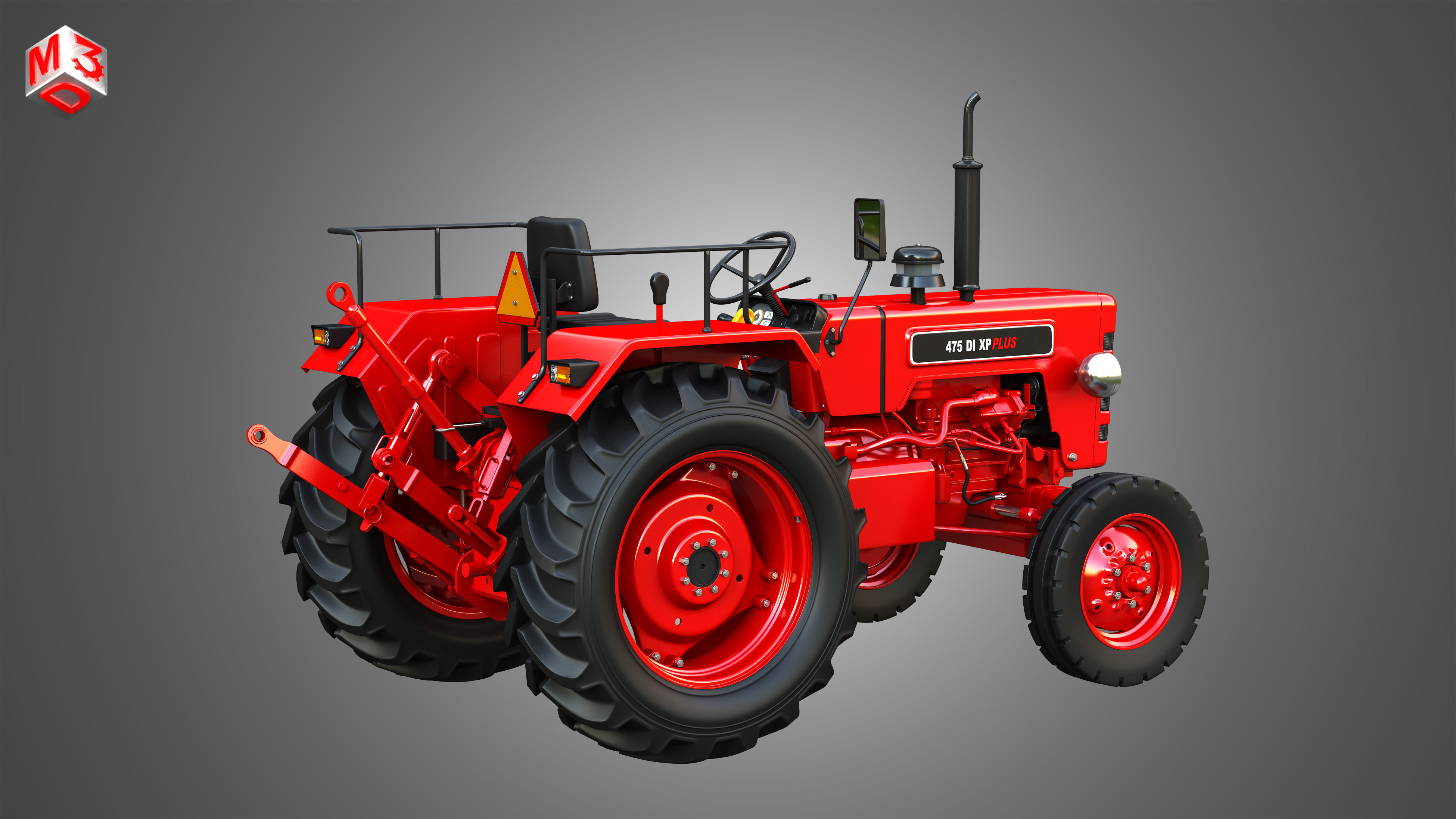 475 - DI XP PLUS Tractor 3D model_21