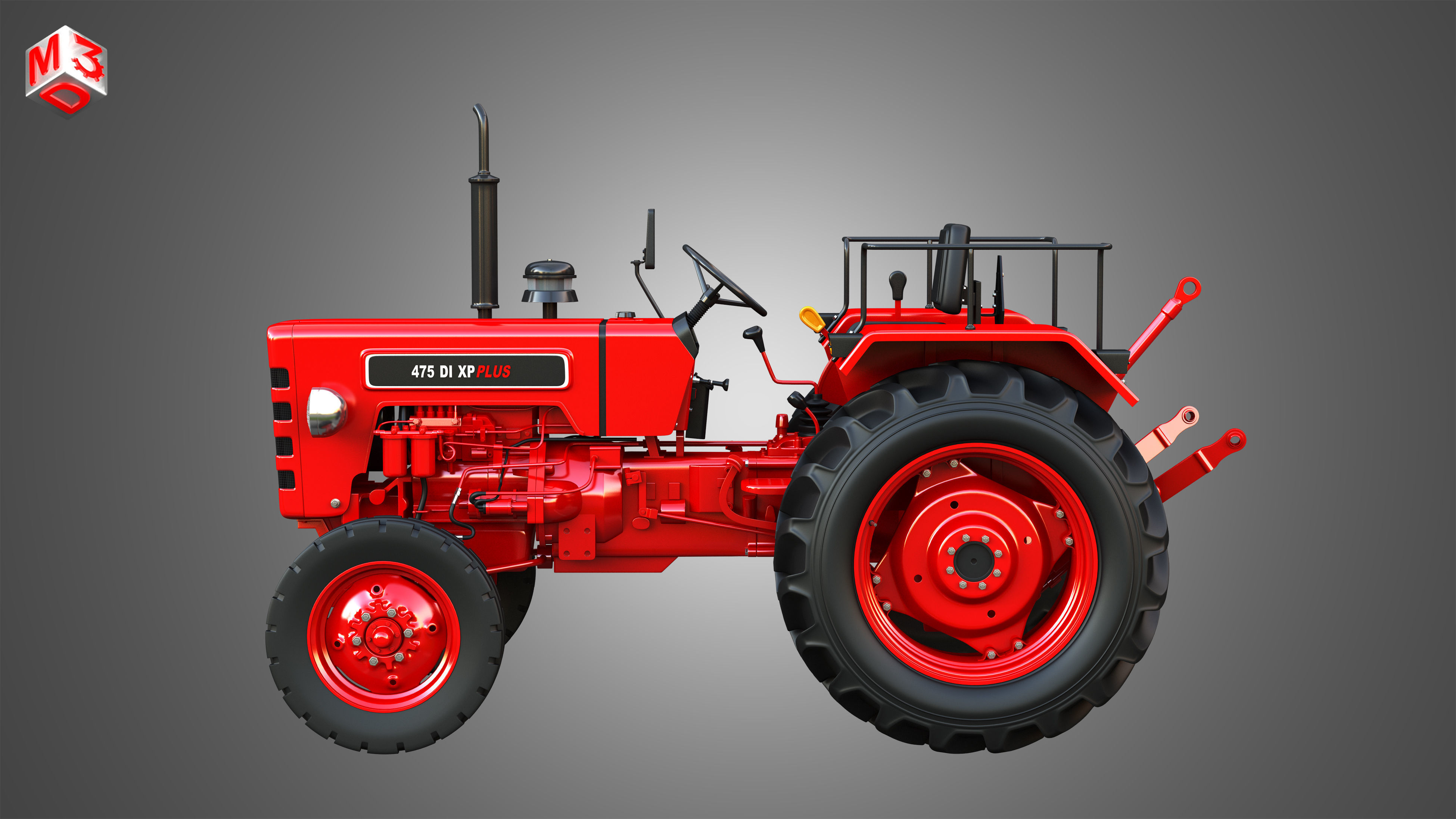 475 - DI XP PLUS Tractor 3D model_6
