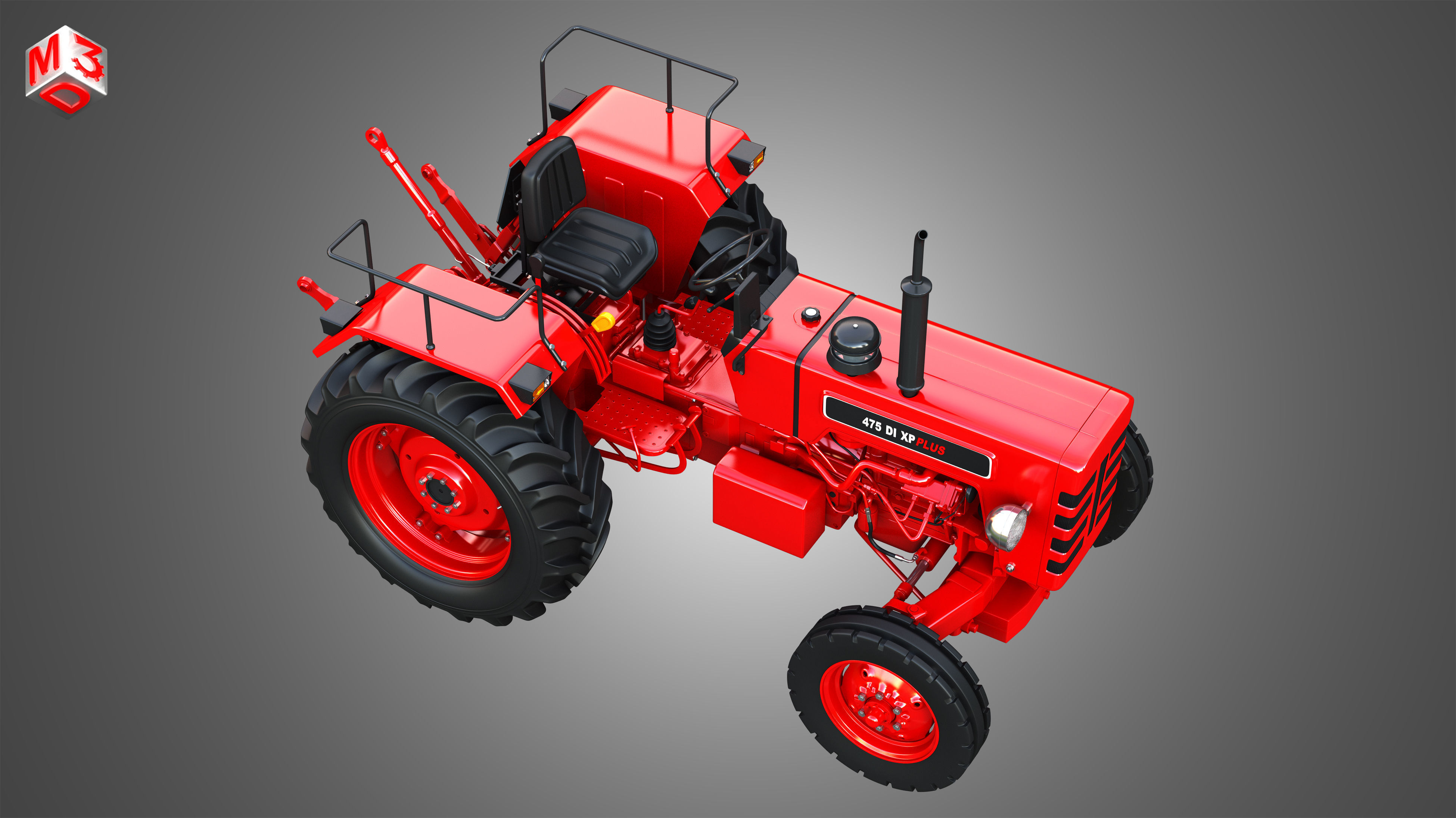 475 - DI XP PLUS Tractor 3D model_18