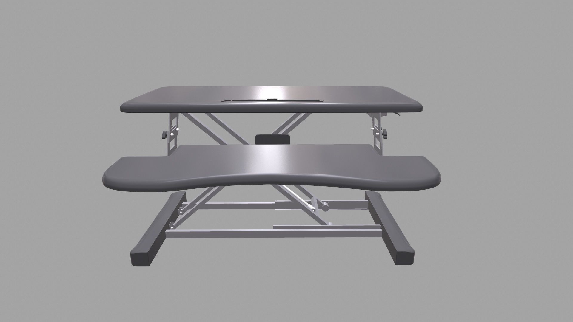 Standing Desk 3D model_3