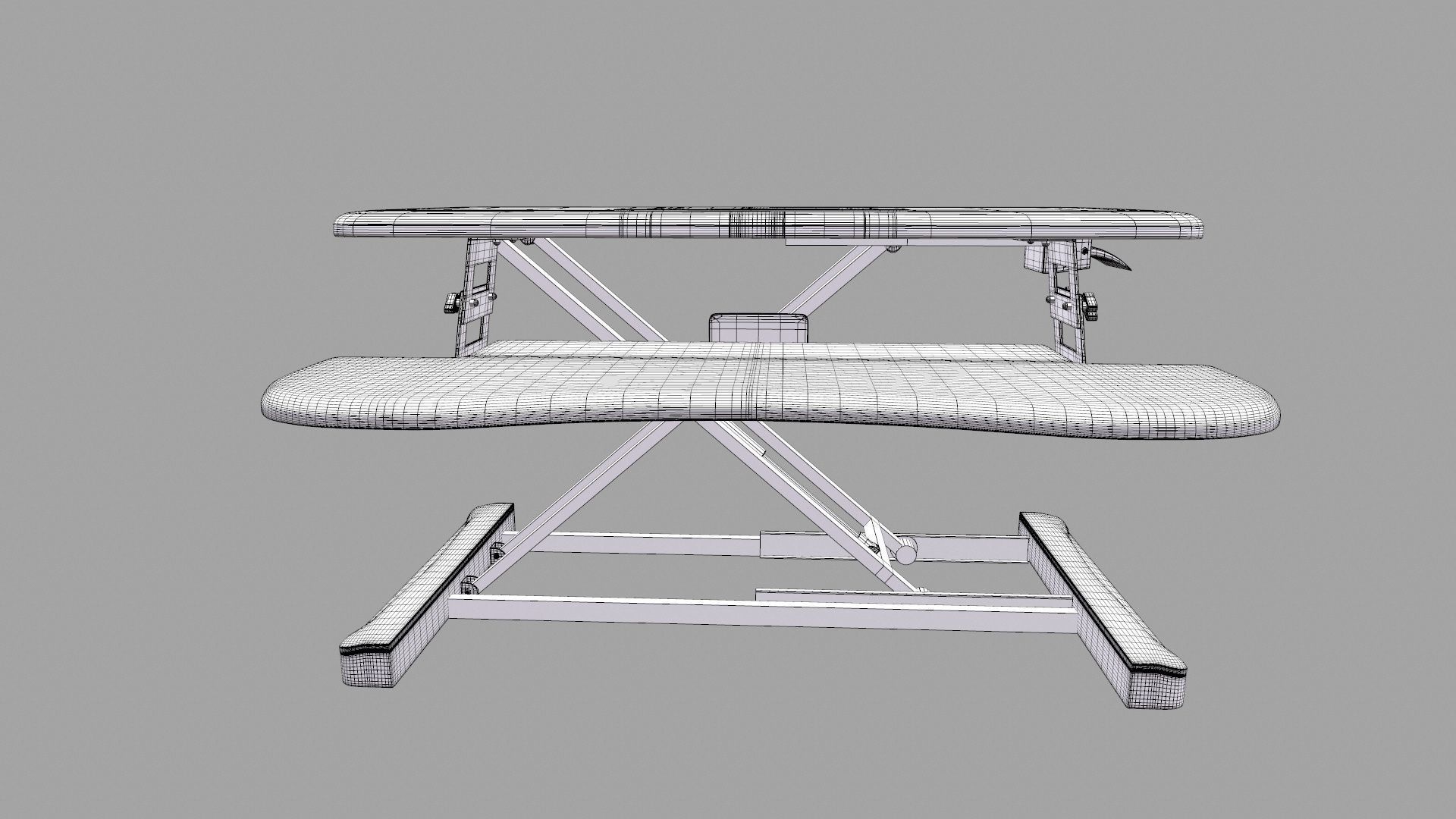 Standing Desk 3D model_12