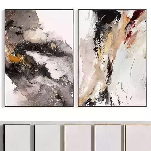 Plaster Two Photo Frame 196