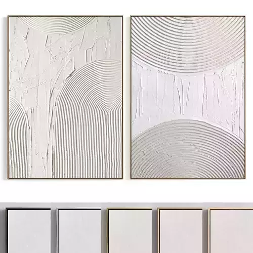 Plaster Two Photo Frame 198