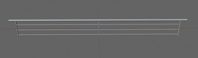 Skate Handrail 1 3D model