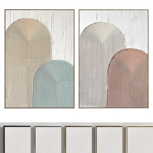 Plaster Two Photo Frame 200 Low-poly 3D model