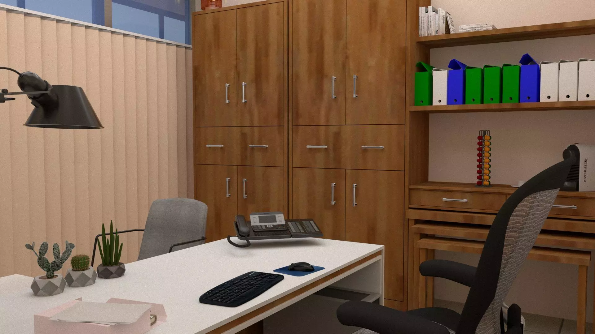 Office 3D print model_0