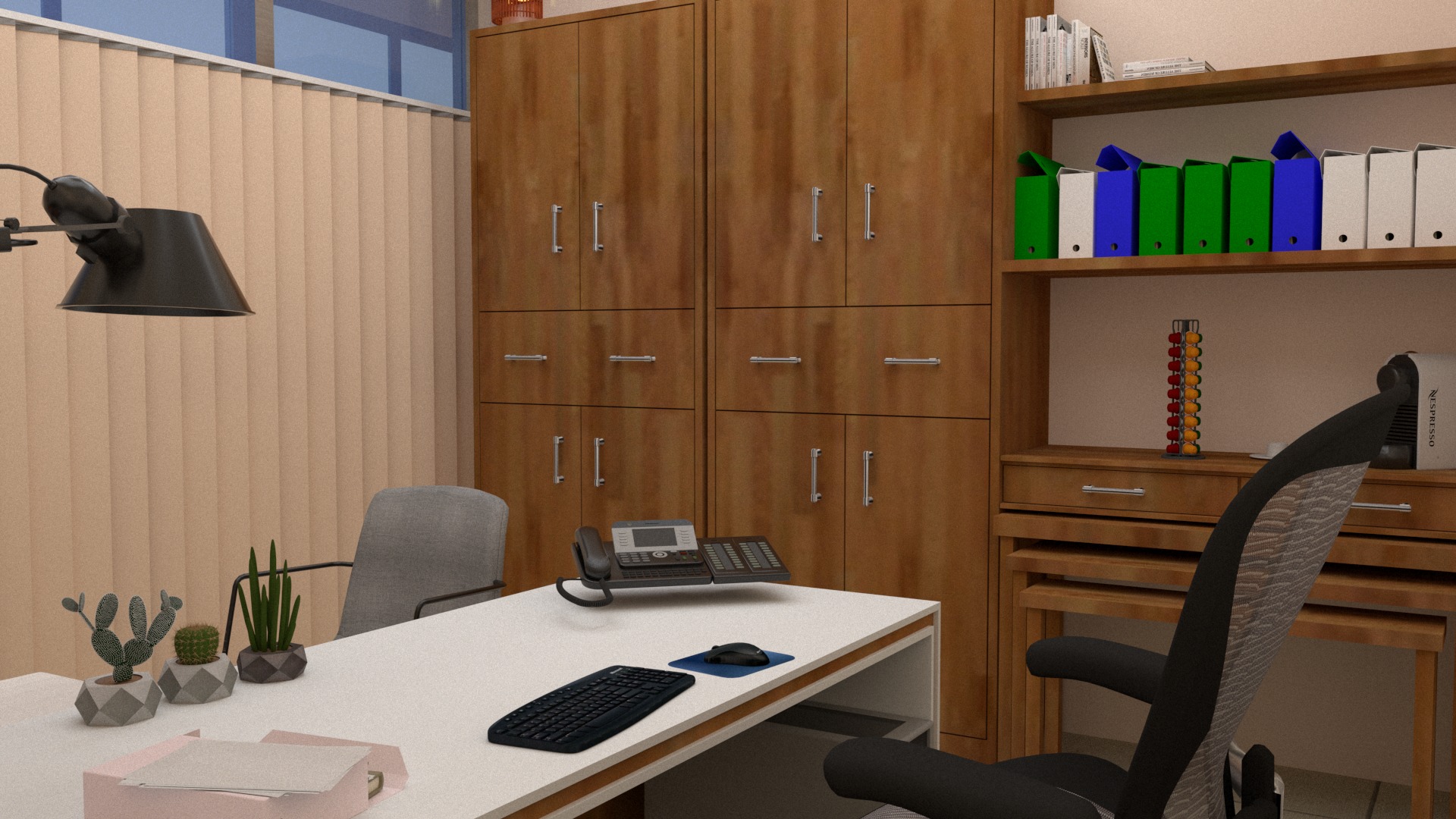 Office 3D print model_1