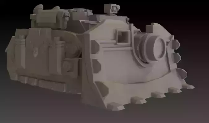 Big Gunner Plow Tank