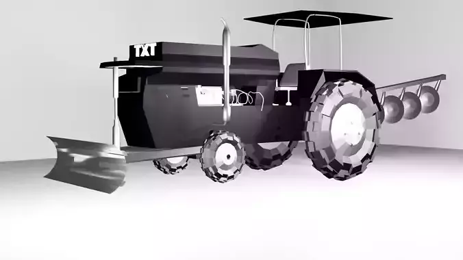 tractor 3D model
