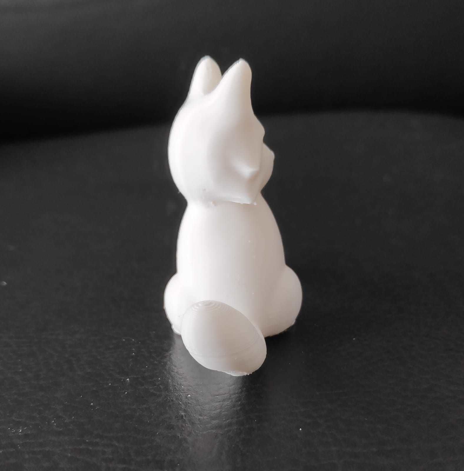 Cat Knocking over a Cup 3D print model_9