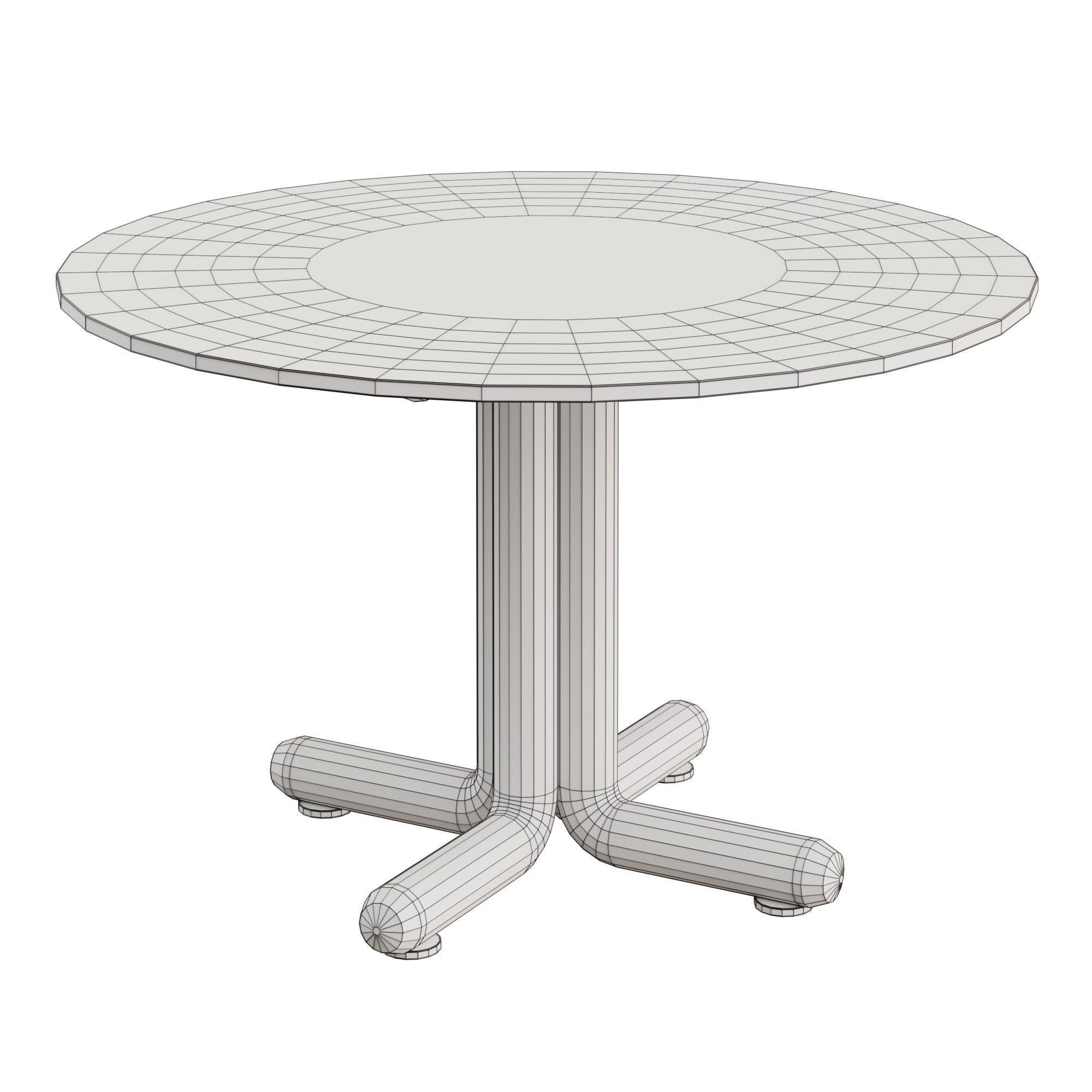 Tondo table by Porada 3D model_3