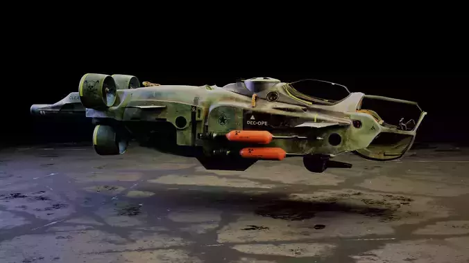 Avatar2 The Way of Water  Mako submarine 3D model