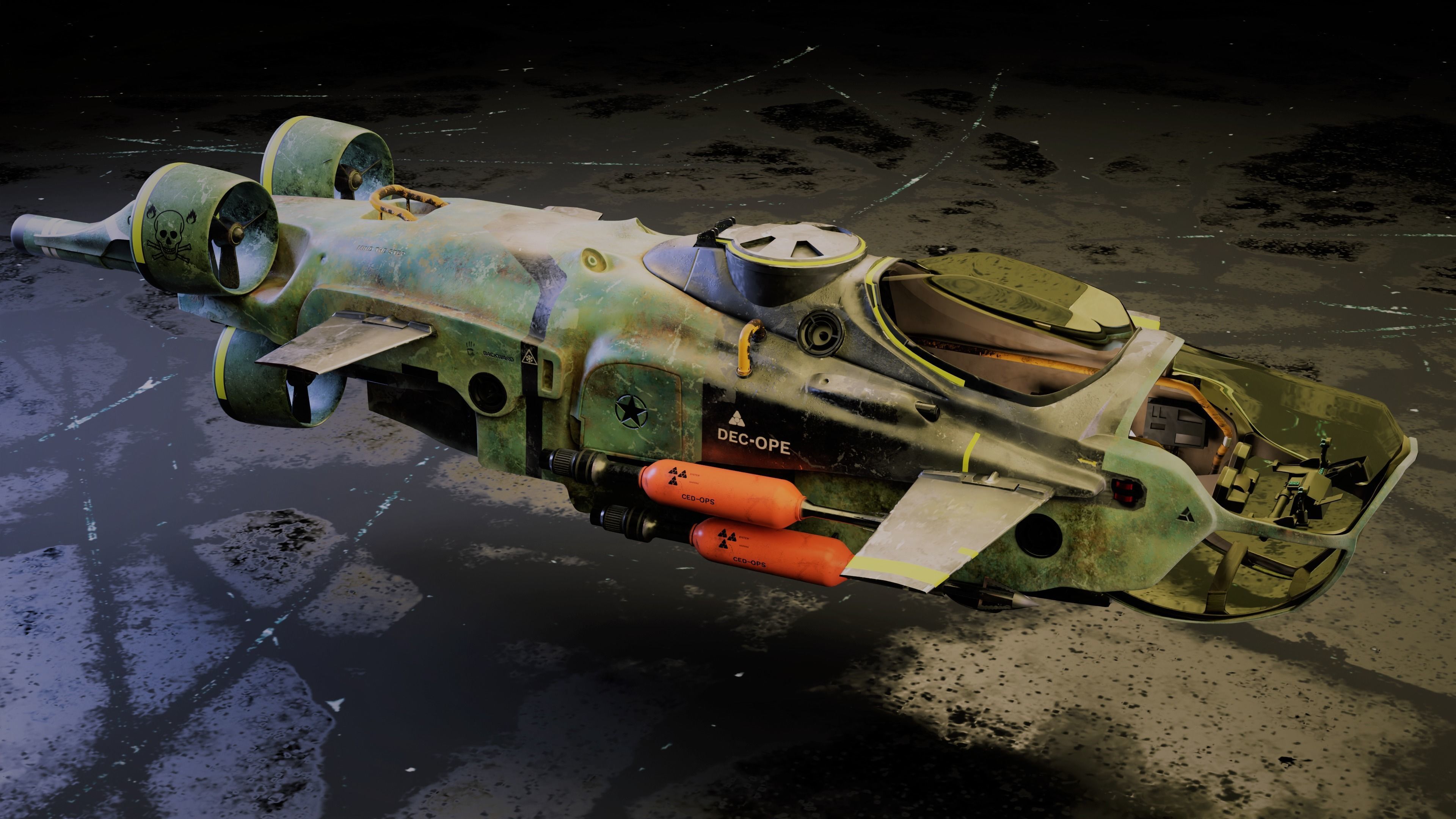 Avatar2 The Way of Water Mako submarine 3D model | CGTrader