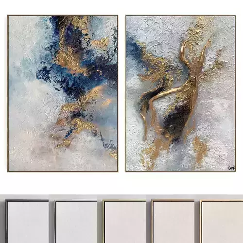 Plaster Two Photo Frame 207