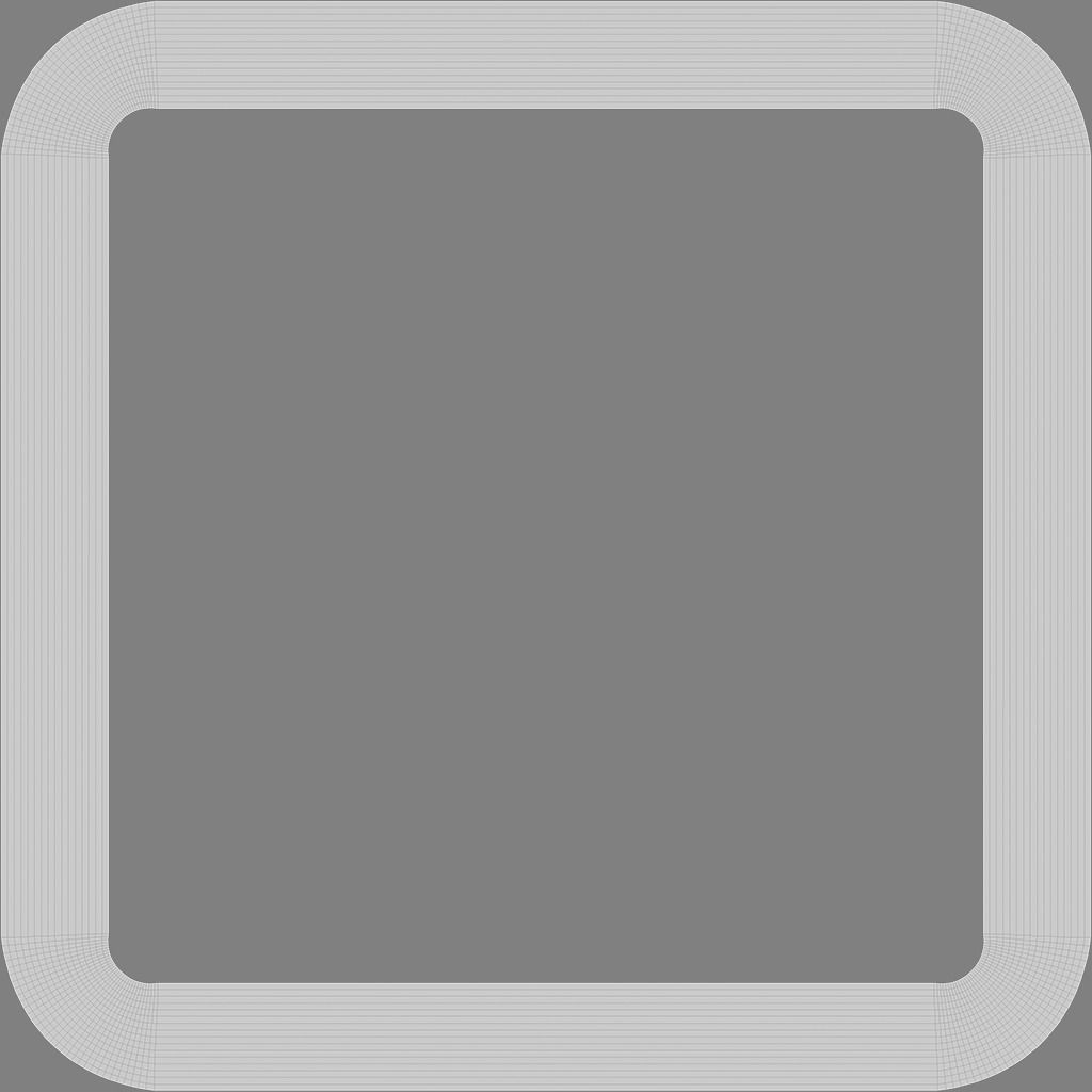 Stool Webby Sgabello - Subdivision geometry 3D model_14