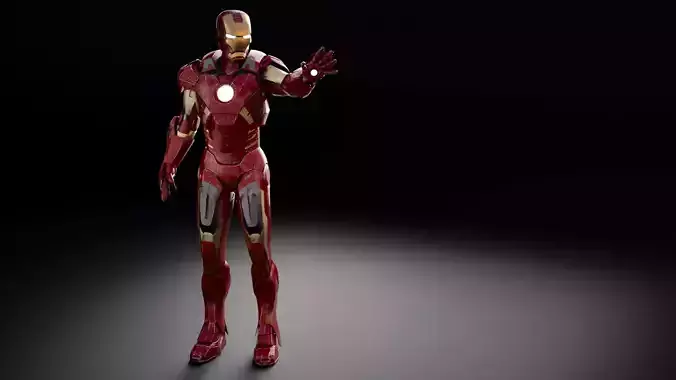 Iron Man Mark 7 3D model