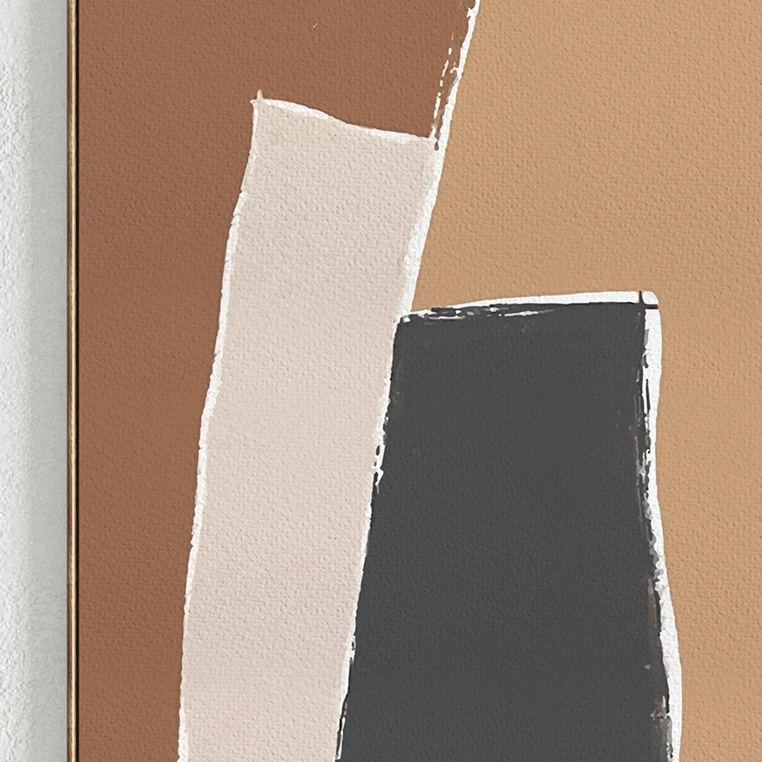 Plaster Two Photo Frame 214 Low-poly 3D model_2