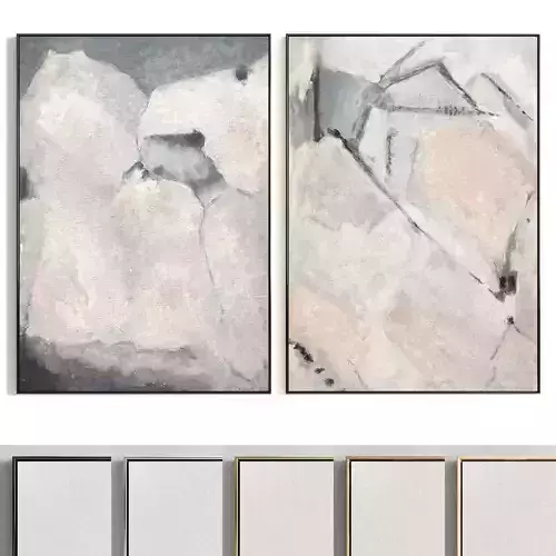 Plaster Two Photo Frame 215