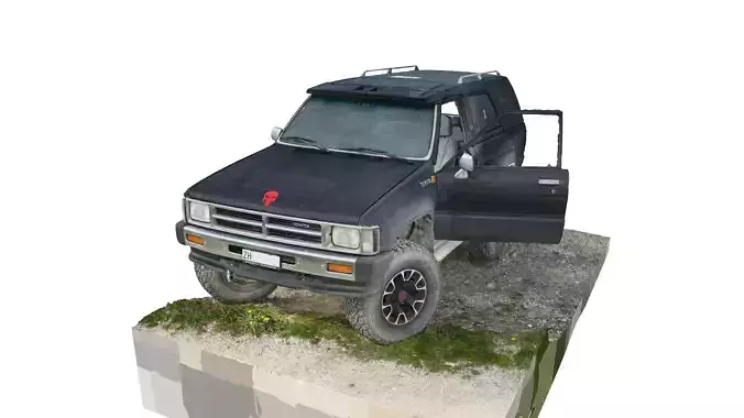 Toyota 4Runner Hilux Surf 1st gen 1988 Photogrammetry