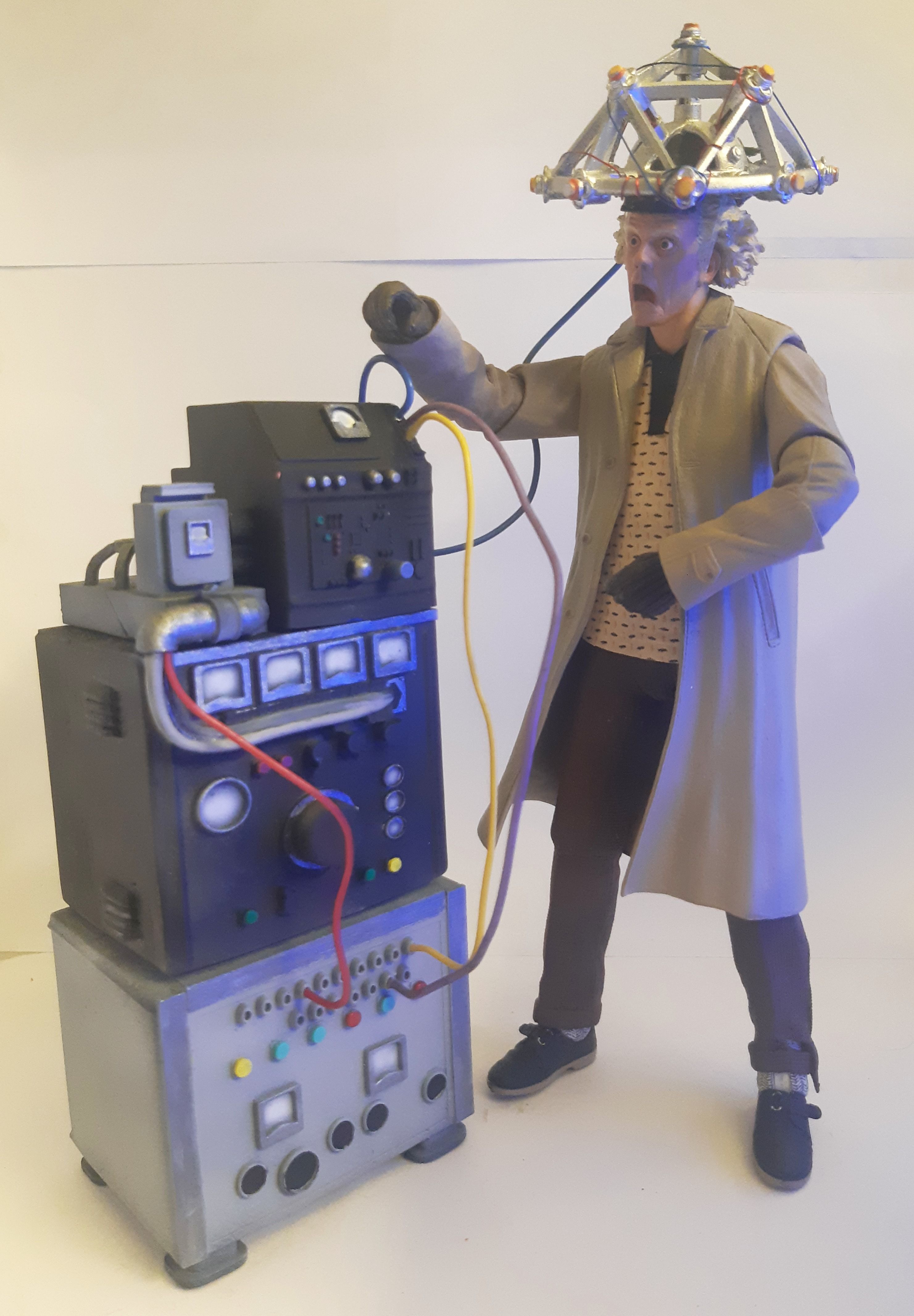 BTTF Mind Reading Gadget 3D print model_1