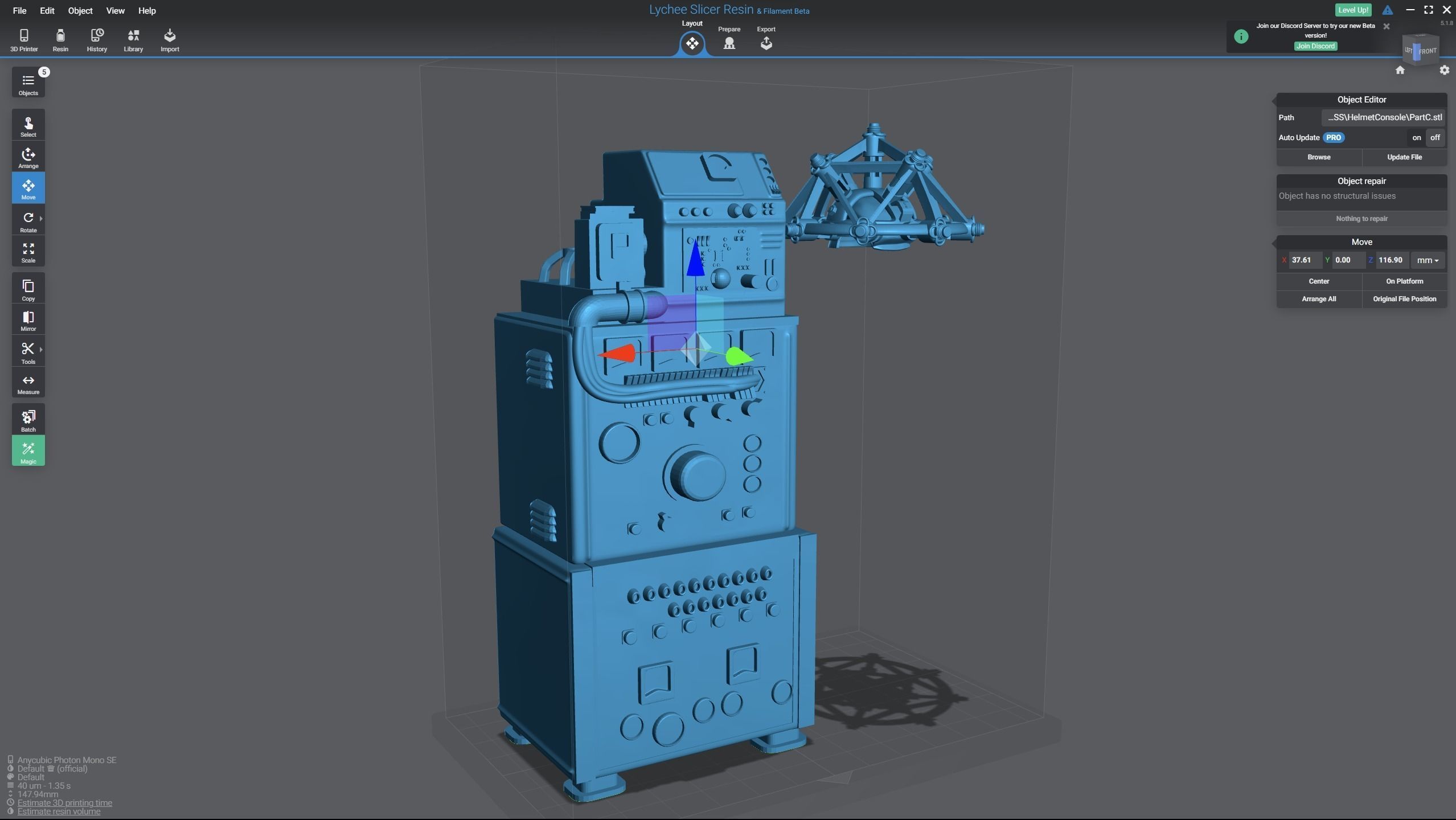 BTTF Mind Reading Gadget 3D print model_4