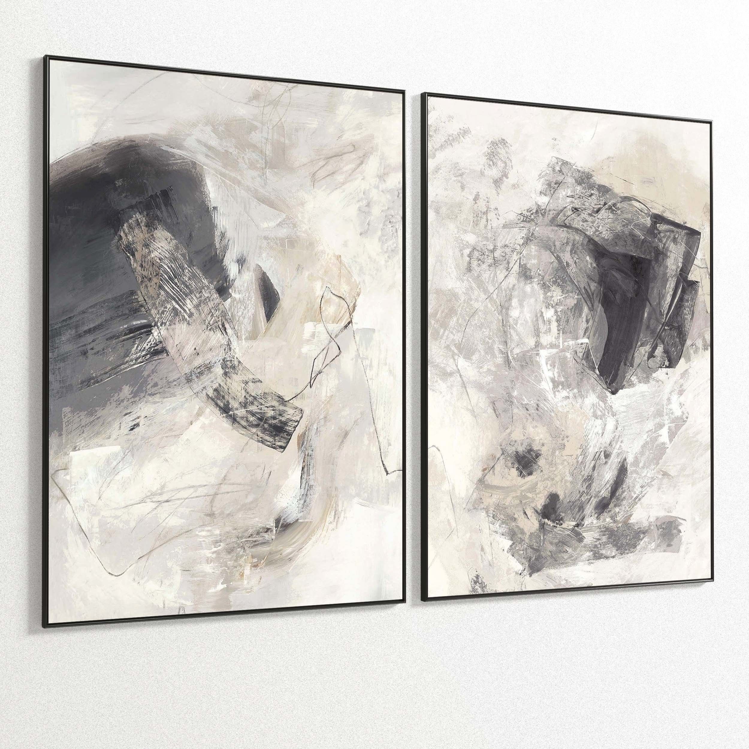 Plaster Two Photo Frame 218 Low-poly 3D model_4