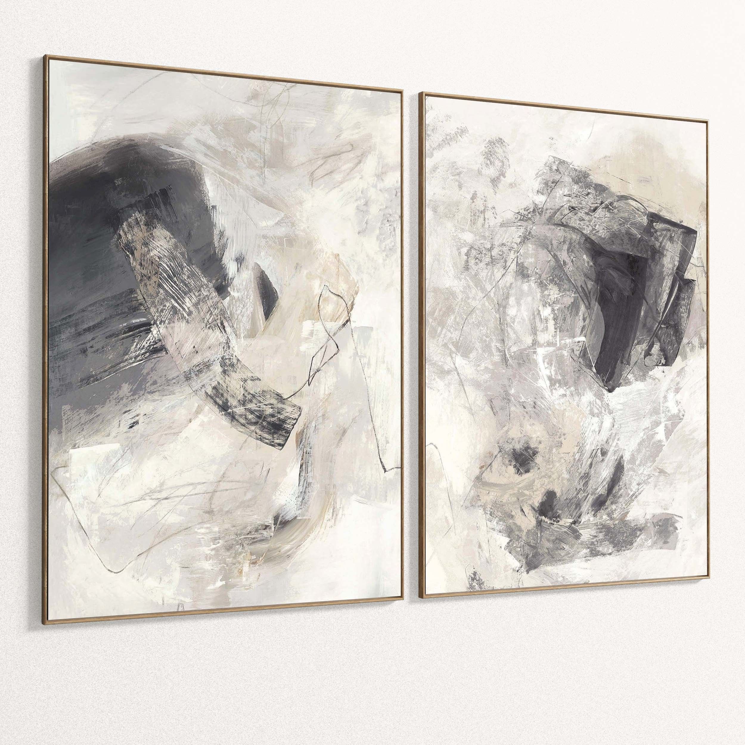 Plaster Two Photo Frame 218 Low-poly 3D model_3