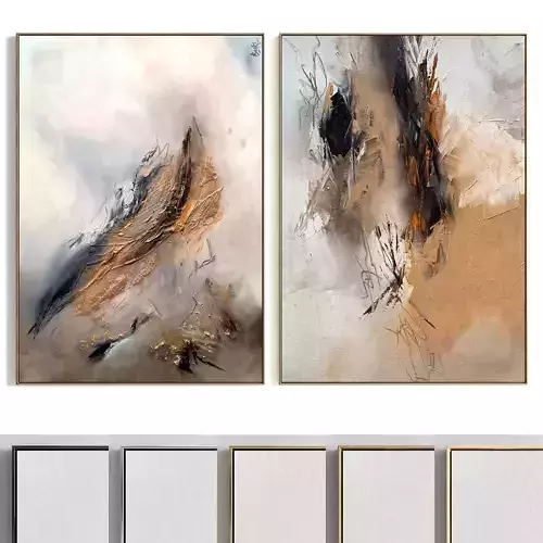 Plaster Two Photo Frame 221